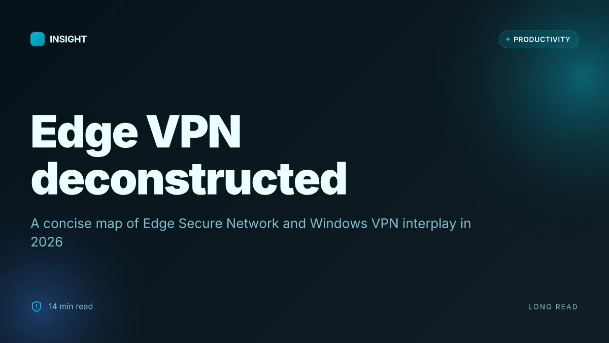 How to turn off vpn on microsoft edge 2026: a practical guide for Windows users